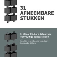 Kabelslang Fellowes zwart 1 Stuk-3
