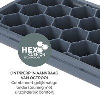 Muismat met polssteun Fellowes Breyta blauw 1 Stuk-3