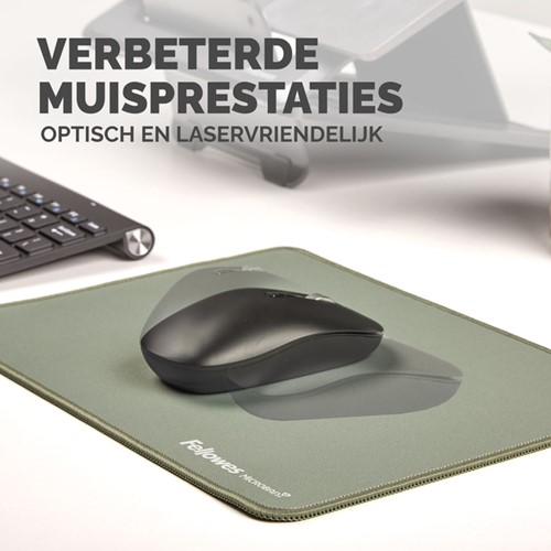 Muismat Fellowes Breyta XL saliegroen 1 Stuk-3