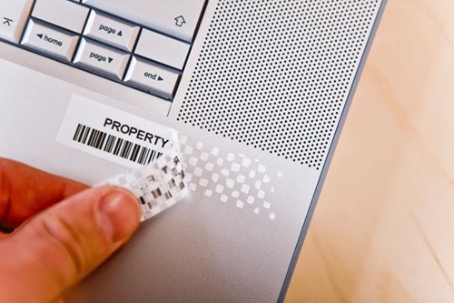 Labeltape Brother Ptouch TZeSE4 18mm wit 1 Stuk-3