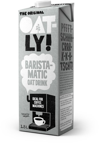 Haverdrank Oatly Baristamatic 1.5 liter 1500 Millimeter