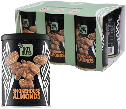 Amandelen NoyNuts Smokehouse blik 150g 150 Gram