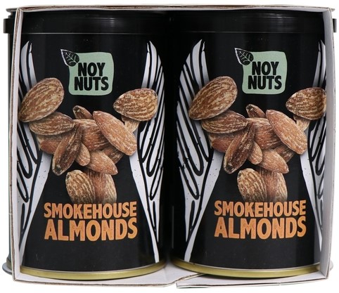 Amandelen NoyNuts Smokehouse blik 150g 150 Gram-3
