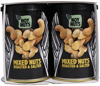Noten NoyNuts Roasted and Salted blik 150g 150 Gram-3