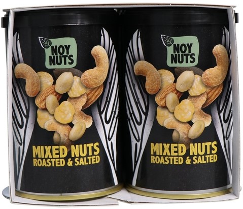 Noten NoyNuts Roasted and Salted blik 150g 150 Gram-3