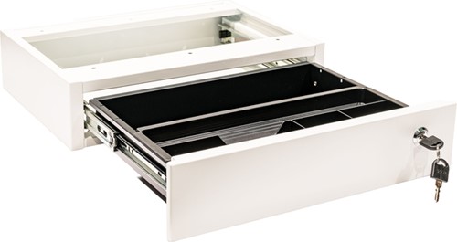 Persoonlijke lade Euroseats 295x390x90mm wit 1 Stuk-3