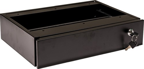 Persoonlijke lade Euroseats 295x390x90mm zwart