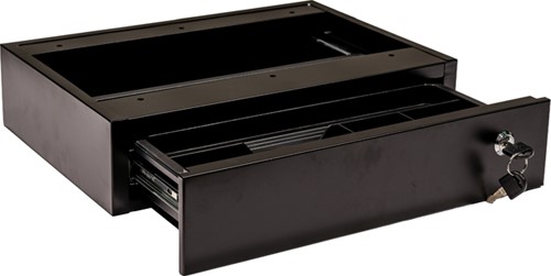 Persoonlijke lade Euroseats 295x390x90mm zwart-2