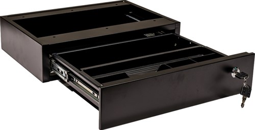 Persoonlijke lade Euroseats 295x390x90mm zwart-3
