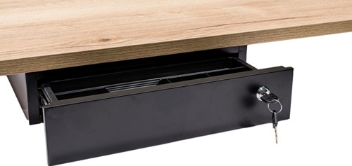 Persoonlijke lade Euroseats 295x390x90mm zwart-2