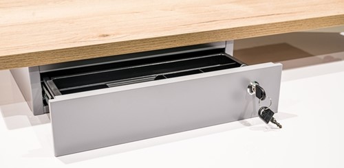 Persoonlijke lade Euroseats 295x390x90mm grijs 1 Stuk-1