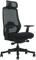 Bureaustoel Euroseats Ferrara zwart 1 Stuk