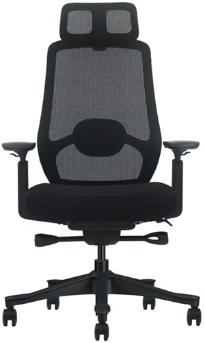 Bureaustoel Euroseats Ferrara zwart 1 Stuk-3