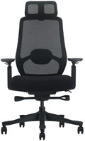 Bureaustoel Euroseats Ferrara zwart-3