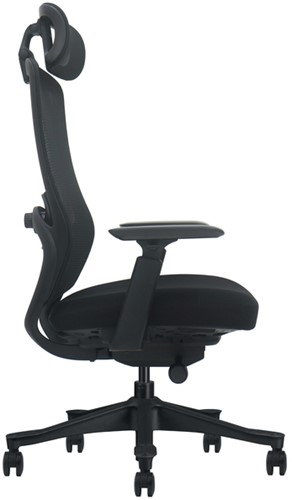 Bureaustoel Euroseats Ferrara zwart-1