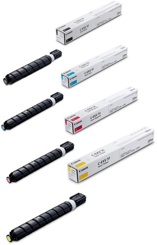 Tonercartridge Canon C-EXV 51L rood