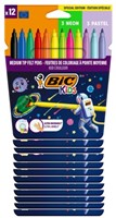 Kleurstift Bickids Cosmo clipstrip à 12 etuis-2