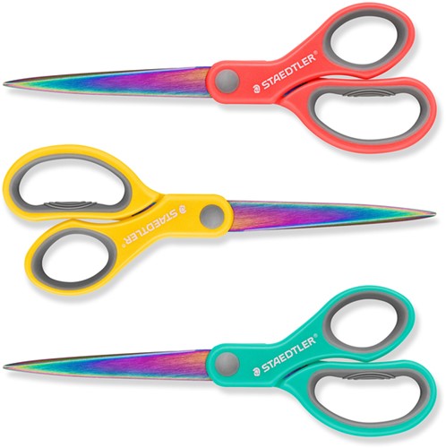 Schaar Staedtler Norix 21cm 3 kleuren assorti 1 Stuk-2