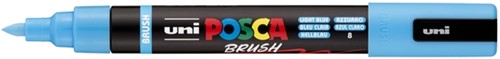 Paintmarker Uni POSCA PC-5BR brushpunt M lichtbl 1 Stuk