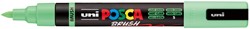 Paintmarker Uni POSCA PC-5BR brushpunt M lichtgn 1 Stuk