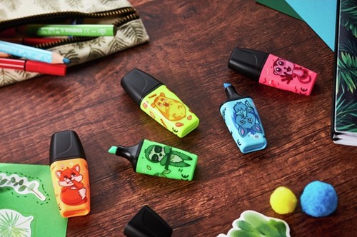 Markeerstift STABILO BOSS MINI Animal 3st 3 Stuk-2