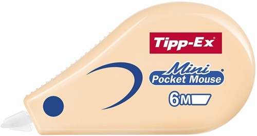 Correctietape Tipp-Ex mini pocket mouse 5mmx5m pastel assorti-3