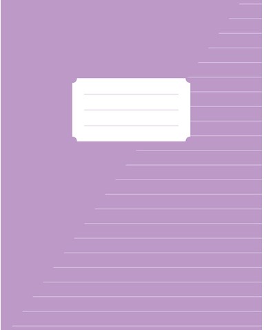 Schrift Kangaro A5 lijn 80 pagina's 60gr pastel assorti 10 stuks-1