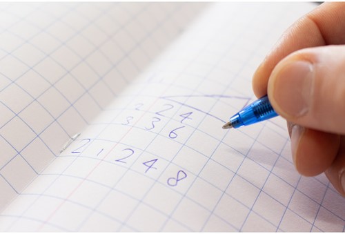 Schrift Kangaro A4 ruit 10mm 160p 60gr 5st pa ass 5 Stuk-5