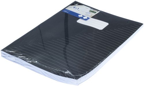 Schrift Kangaro A4 lijn 160pag 60gr 5st zwart 5 Stuk-3