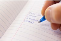 Schrift Kangaro A5 lijn 160pag 60gr 10st zwart 10 Stuk-2