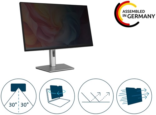 Privacyfilter Kensington High Clarity voor 23.8'' monitors 16:9-1