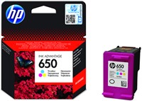 Inktcartridge HP CZ102A 650  3 kleuren-2