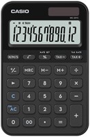 Rekenmachine Casio MS-20YC-BK zwart 1 Stuk