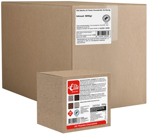 Chocolade Elite selection all thanks mix doos 130 130 Stuk