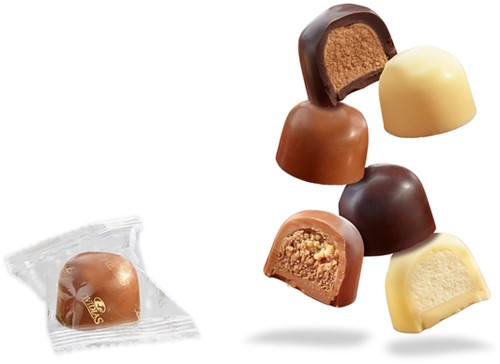 Pralines Ovidias premium Belgian mix doos 138 138 Stuk-2