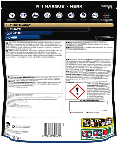 Vaatwastabletten Finish Ultimate Regular 73 stuks 73 Stuk-2