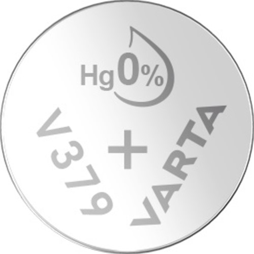 Batterij VARTA knoopcel 1x V379/SR63 zilver-2