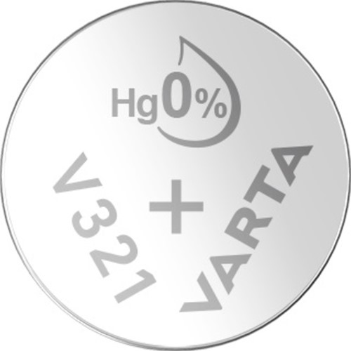 Batterij VARTA knoopcel 1x V321/SR65 zilver-2