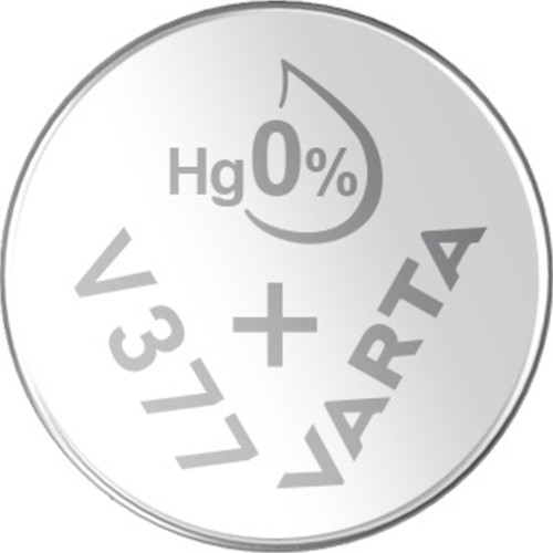 Batterij VARTA knoopcel V377/SR66 zilver 1 Stuk-2
