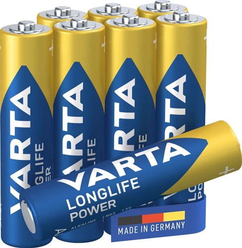 Batterij VARTA Longlife Power 8x AAA 8 Stuk-3