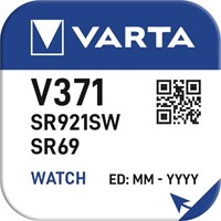 Batterij VARTA knoopcel V371/SR69 zilver 1 Stuk
