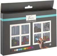 Krijt en raammarkers Nassau set à 12 kleuren 1 Doos