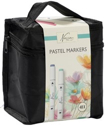 Pastelmarkets Nassau set à 48 kleuren 1 Zak