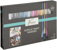 Acrylmarker Nassau set à 10 kleuren 1 Doos