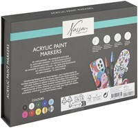Acrylmarker Nassau set à 10 kleuren 1 Doos-1