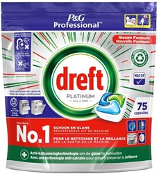 Vaatwastabletten Dreft All prof Platinum reg 75st 75 Stuk