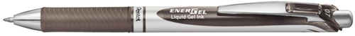 Gelschrijver Pentel BL77 Energel medium sepia 1 Stuk