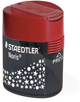 Puntenslijper Staedtler 2gaats grijs/rood 1 Stuk