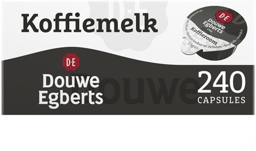 Koffiemelkcups Douwe Egberts 240x7.5 gram
