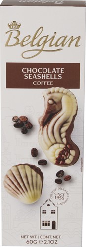 Chocolade The Belgian zeevruchten koffie 60 gram 60 Gram